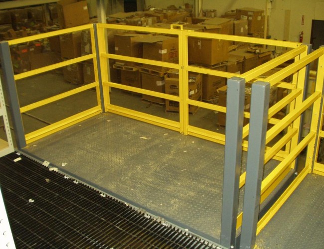 Pic Mezzanine Pallet Drop Area